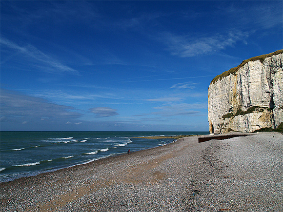 Seashore in Normandy